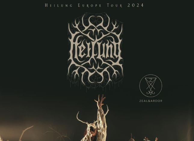 news: Zeal & Ardor als Support bei HEILUNG auf Tour 2024; neue Single ’to my ilk’ verfügbar