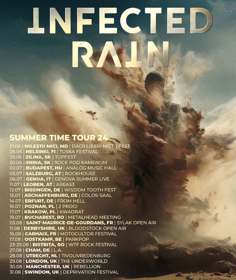 news: Infected Rain – Summer Time Tour 2024