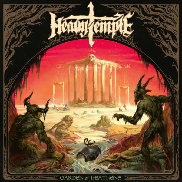 news: HEAVY TEMPLE launch video clip ‚Extreme Indifference to Life‘ and their complete new album „Garden of Heathens“