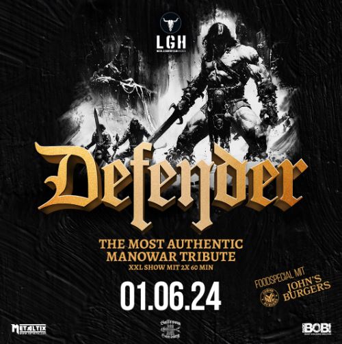 news: LANDGASTHOF WACKEN – Freedom Call am 17. Mai & Defender mit XXL-Manowar-Tribute-Show am 1. Juni 2024