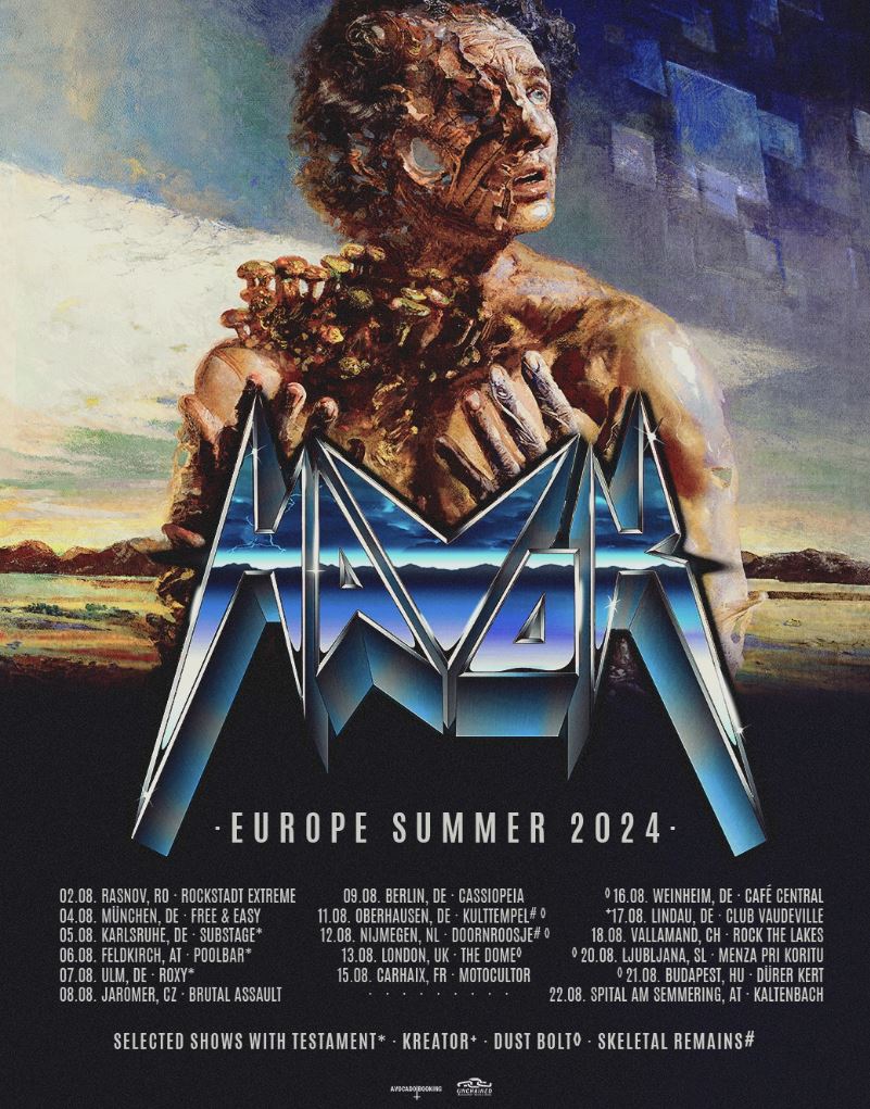 news: HAVOK – Europe Summer 2024 Tour!