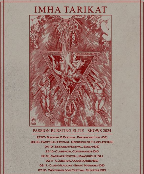 news: IMHA TARIKAT announce European live dates 2024
