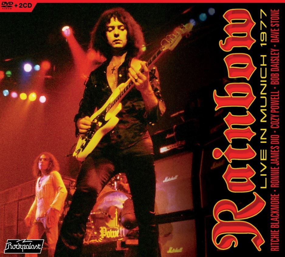 news: Rainbow „Live In Munich 1977“ erscheint am 20.09. als 2CD+DVD-Set