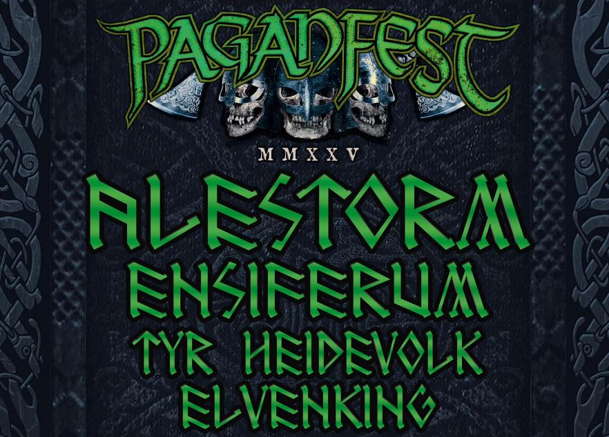 news: Paganfest 2025 – Ensiferum, Týr, Alestorm, Heidevolk and Elvenking!!!