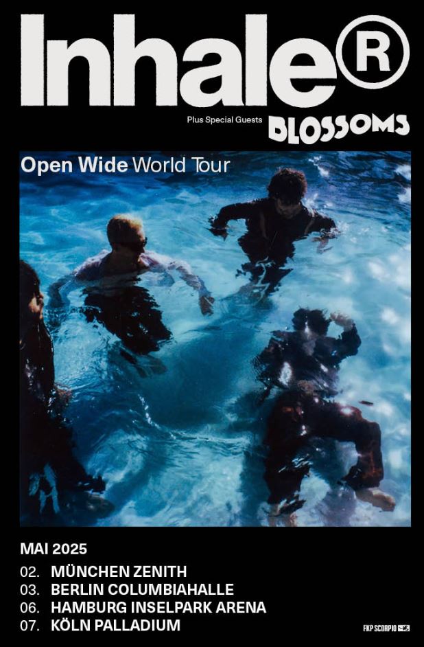 news: Inhaler kündigen für 2025 ihre „Open Wide“-World Tour mit vier Shows in Deutschland an