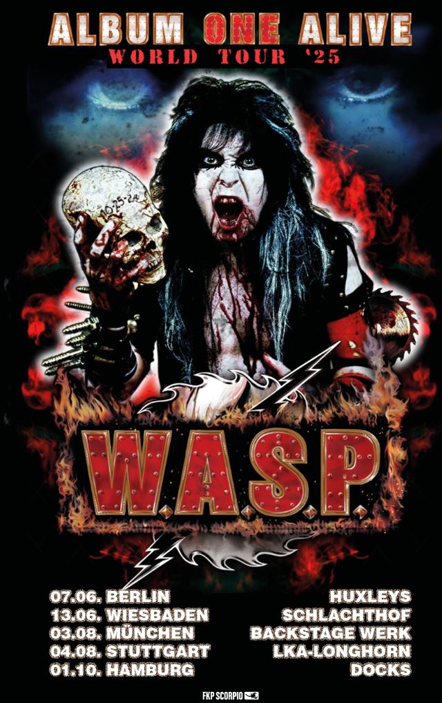news: W.A.S.P. kommen mit einer Zusatzshow nach Hamburg in 2025!