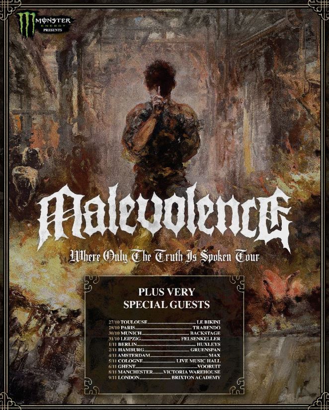 news: MALEVOLENCE – kündigen ihre bisher größte UK & EU Headline Tour 2025 an