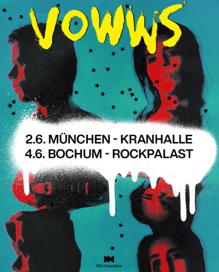 news: VOWWS kündigen Headline-Shows für 2025 an