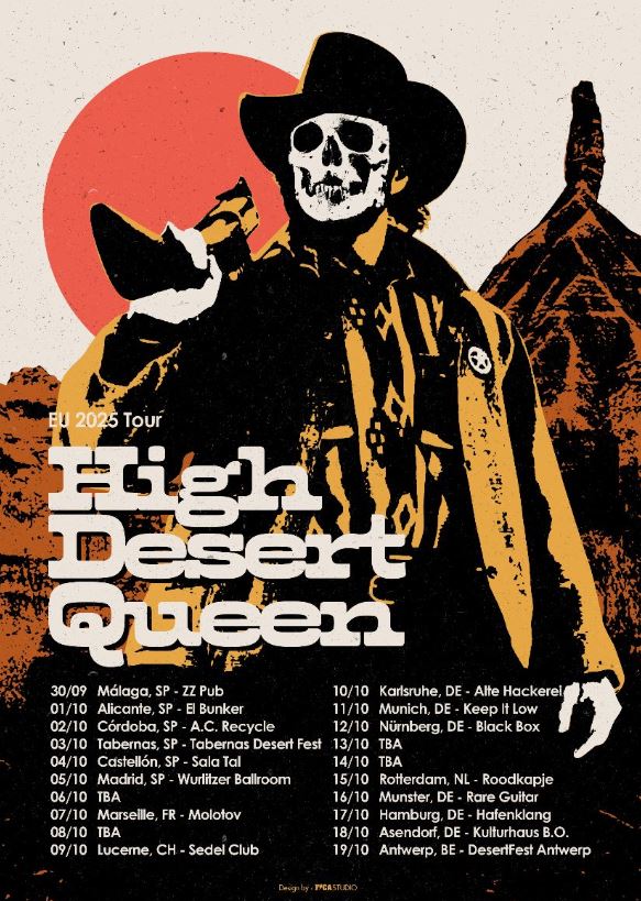 news. HIGH DESERT QUEEN announce European Live Dates for Autumn 2025